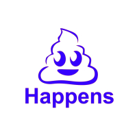 Sticker Shit happens